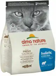 Almo Nature Holistic Almo Nature Sterilised łosoś z ryżem - 2 kg karma sucha