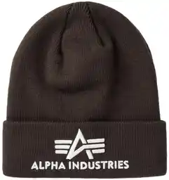 Alpha Industries Czapka 3D Beanie Hunter Brown