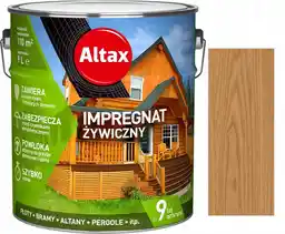 ALTAX Impregnat żywiczny 9L dąb