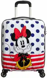 American Tourister Walizka kabinowa Disney Legends Minnie blue dots 92699-9071