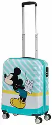 American Tourister Walizka kabinowa Wavebreaker Disney Mickey blue kiss 85667-8624