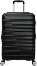 American Tourister Walizka średnia Flashline shadow black 149768-0614