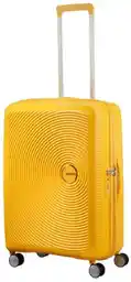 American Tourister Walizka średnia Soundbox EXP golden yellow 88473-1371