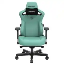 Anda Seat Kaiser 3 L Gamingowy do 150kg Skóra ECO Zielony Fotel gamingowy