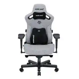 Anda Seat Kaiser 3 Pro XL Gamingowy do 200kg Tkanina Szary Fotel gamingowy