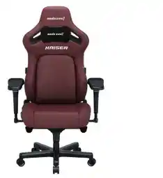 Anda Seat Kaiser 4 L Gamingowy do 120kg Skóra Eco Bordowy Fotel gamingowy