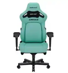 Anda Seat Kaiser 4 L Gamingowy do 120kg Skóra Eco Zielony Fotel gamingowy