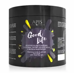 Apis good life oczyszczający peeling do ciała dłoni i stóp 700 g