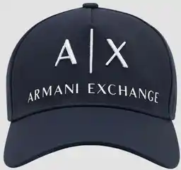 Armani Exchange czapka kolor granatowy z aplikacją 954039 CC513 NOS