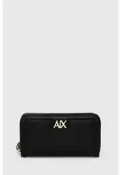 Armani Exchange Duży Portfel Damski 948451 4R731 Czarny