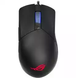 Asus ROG Gladius III Wired Gaming Mouse, 19K Optical Sensor, 19,000 DPI, 6 Programmable Buttons, RGB Lighting, ROG Switch Socket Design, Swappable Switches, Ergonomic, Black