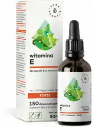 Aura Herbals - Witamina E 200 IU FORTE MCT - krople 50 ml