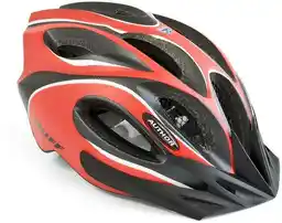 Author Kask rowerowy Skiff - Autor 52-58 cm czerwono czarny