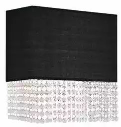 Azzardo Kinkiet designerski GLAMOUR WALL czarny AZ1587