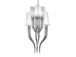 Azzardo Lampa designerska wisząca DIABLO 3+3 biała AZ0173