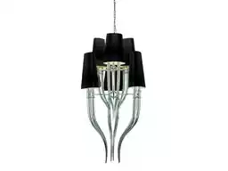 Azzardo Lampa designerska wisząca DIABLO 3+3 czarna AZ1417