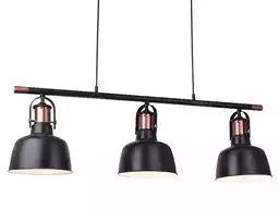 Azzardo Lampa loft wisząca DARLING 3 czarna AZ2144