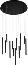 AZzardo Lampa wisząca ILIOS 12 3-STEP DIMM czarna AZ5744