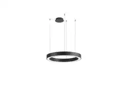 AZzardo Lampa wisząca RING MARCO PENDANT 100 CCT BK + REMOTE CONTROL AZ5050