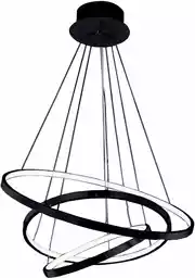 Azzardo Lampa wisząca RING WHEEL 3 czarna AZ2920