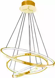 Azzardo Lampa wisząca RING WHEEL 3 złota AZ2918