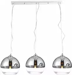 Azzardo Lampa wisząca Silver Ball 3 Line AZ4751