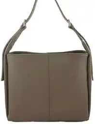 Barberinis Shopper bag skórzany ciemnobeżowy 915-9