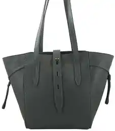 Barberinis Trapezowy shopper skórzany ciemnoszary 922-28