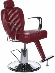 Barbiero Fotel barberski OLAF BH-3273 Wiśniowy