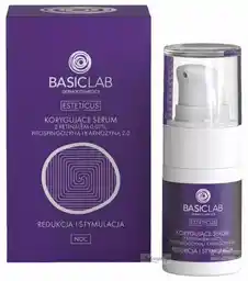 BasicLab Esteticus korygujące serum z retinalem 0.07proc. fitosfingozyną i karnozyną 2.0 Redukcja i Stymulacja 15ml