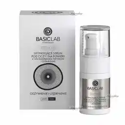 BasicLab Odżywienie I Ujędrnienie Liftingujące serum pod oczy i na powieki 15 ml