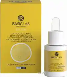 BasicLab Odżywienie i Wygładzenie Antyoksydacyjne serum regenerujące 15 ml