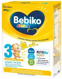 Bebiko Junior 3 NUTRIflor Expert o smaku waniliowym powyżej 1. roku życia 600g