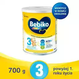 Bebiko Junior 3 Odżywcza formuła na bazie mleka dla dzieci powyżej 1. roku życia, 700g