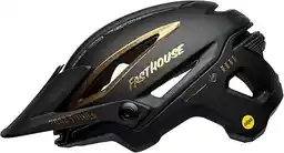 Bell Kask mtb Sixer Integrated Mips fasthouse matte gloss black gold