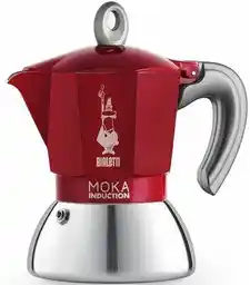 Bialetti Kawiarka New Moka Induction 2 TZ Czerwony 100 ml