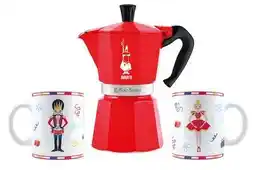 Bialetti Moka Express 6tz 300ml 2 kubki Czerwony Kawiarka