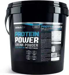 Biotech USA Protein Power - 4000g - Vanilla - Odżywki białkowe