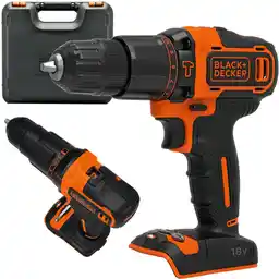 Black+decker Wiertarko wkrętarka udarowa 18V 2.0Ah BDCHD18