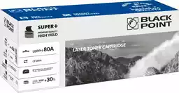 Black Point LBPPH80A (zamiennik CF280A nr 80A) Czarny Toner