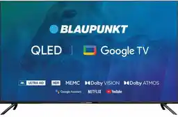 Blaupunkt TV 50 cali 50QBG7000S 4K Ultra HD QLED, GoogleTV, Dolby Atmos, WiFi 2,4-5GHz, BT, czarny