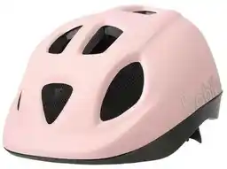 Bobike Kask rowerowy GO różowo-czarny S