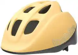 Bobike Kask rowerowy GO żółto-czarny XS