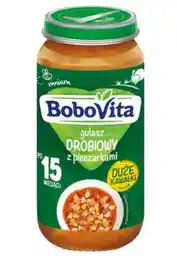 BoboVita gulasz drobiowy z pieczarkami i ziemniaczkami 250g