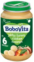 BoboVita Jabłka i banany z kleikiem owsianym 190g