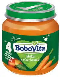 BoboVita Jabłka z marchewką 125g