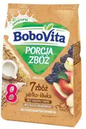 BoboVita Kaszka mleczna 7 zbóż jabłko śliwka po 8 miesiącu 230g