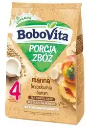 BoboVita Kaszka mleczna manna brzoskwinia-banan 210g