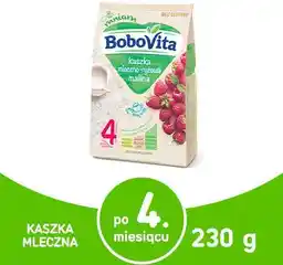 BoboVita Kaszka mleczno-ryżowa malina po 4 miesiącu 230g