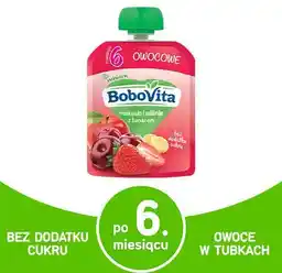 BoboVita Mus truskawka wiśnie banan 80g